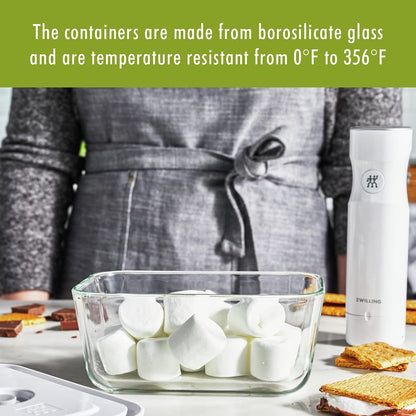 Fresh & save Glass Airtight Food Storage Container, Meal Prep Container - Large