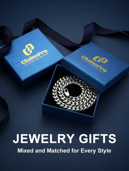 Hip Hop Men Necklaces Curb Cuban Chains 20Inch 10Mm Stainless Steel Chains Gift for Mens